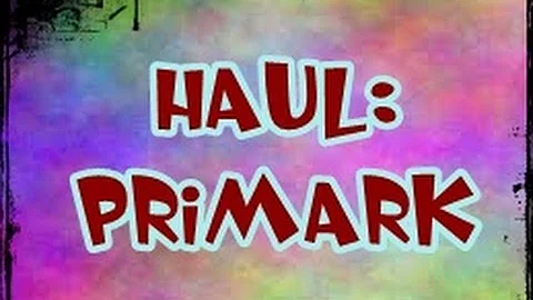 HAUL: PRIMARK Dic.´13