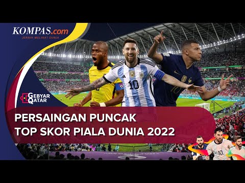 Daftar Top Skor Piala Dunia 2022: Mbappe dan Valencia di Puncak, Messi Bersaing