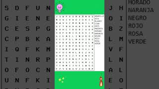 Sopa de Letras: ¡Encuentra los Colores Ocultos!