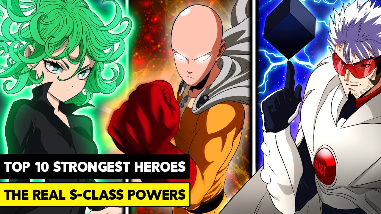 One-Punch Man's Top 10 Strongest Heroes In Universe