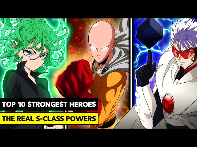 One-Punch Man's Top 10 Strongest Heroes In Universe