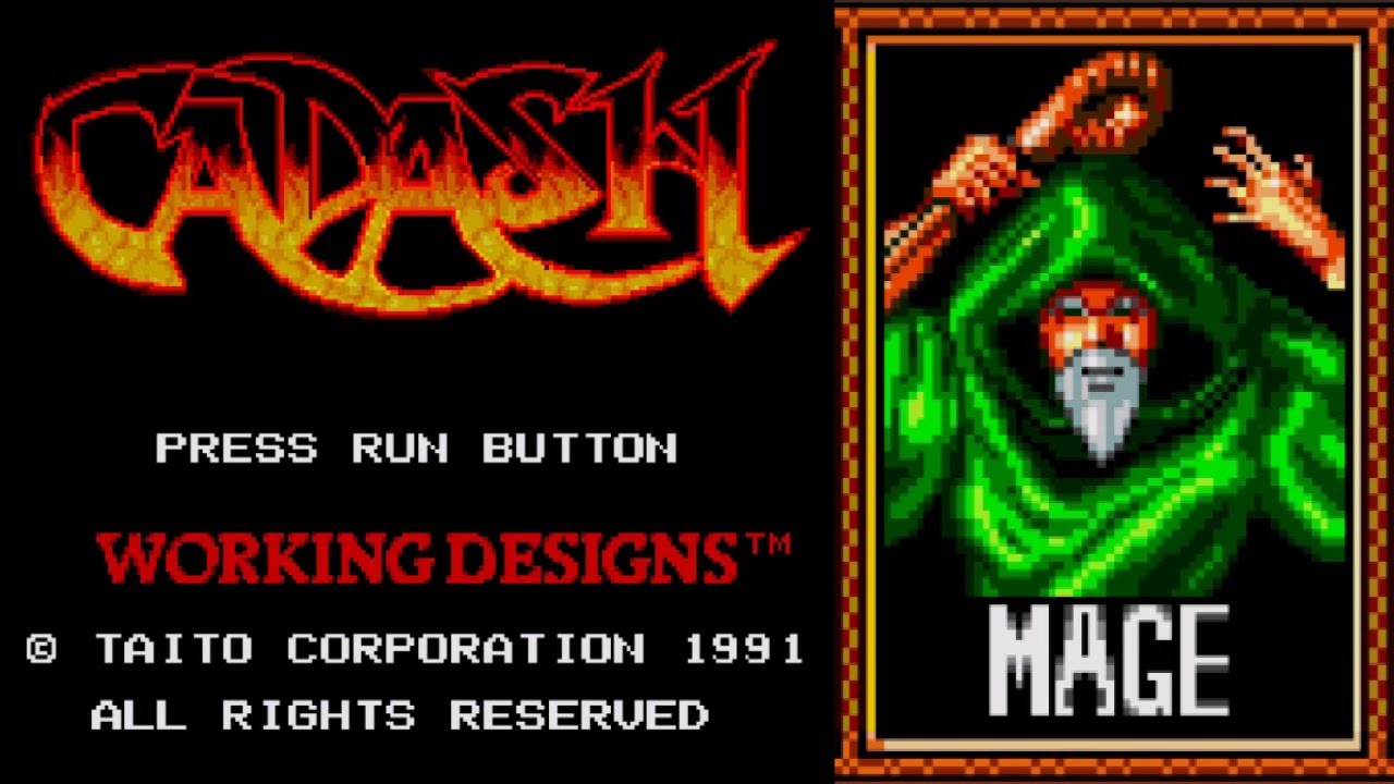 Cadash (Turbografx-16) - Mage (Sample Gameplay)