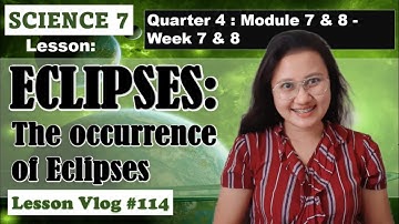 Q4. Science 7. Module 7-8. Eclipses