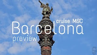 Barcelona Spain preview. Сruise Barcelona #MSC день перший / day 1