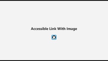 Accessible Link With Image Example - Narrator and Edge