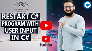 How To Restart C# Program With User Input | Restarting Program With User Input In C# (Hindi/Urdu)