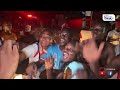 LA POPULATION DE MBANDAKA DANS LA RUE MBANDAKA DANS LA RUE APRES LA QUALIFICATION DES LEOPARDS