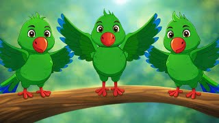 Main Tota Hare Rang Ka | Hindi Rhymes | मैं तोता मैं तोता | Hindi Rhymes For Kids | Baby Songs Hindi screenshot 1