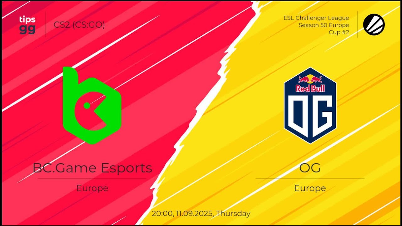 [RU/ВСЕ СЮДА] BC.Game VS OG  | ESL Challenger League Season 50  [0-0] 