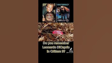 Leonardo DiCaprio in Critters 3 #leonardodicaprio #critters3 #horrormovies subscribe for more ✅