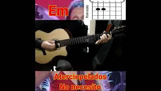 No necesito, Aterciopelados + acordes para guitarra #guitarra #rock #tutorial #cover
