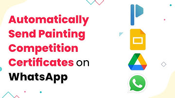 Create Certificates of  your Painting Competition & Send to Students on their WhatsApp Automatically