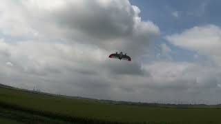 Eclipson E VTOL config #5 flight