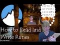 How to read and write in Runes