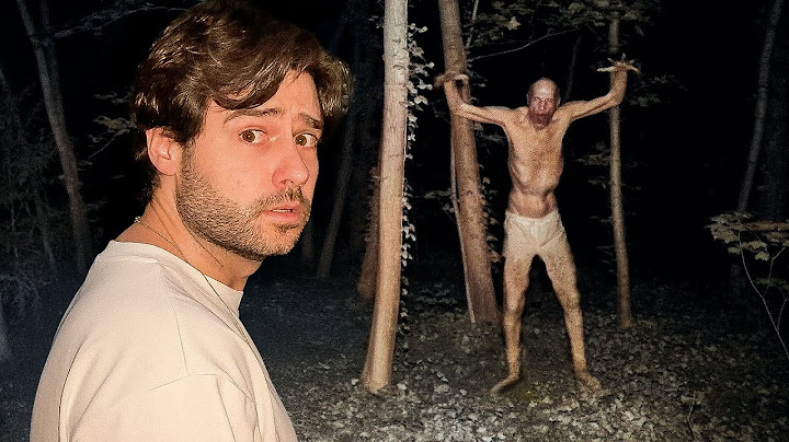 J’ai filmé une créature étrange en pleine forêt ! (Skinwalker)
