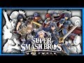 CORRIN VS IKE VS MARTH VS ROBIN VS LUCINA VS ROY VS CHROM [Super Smash Bros. Ultimate]