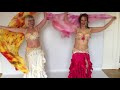 Belly Dance Costume Flounce