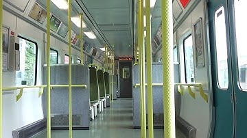 Onboard an IE 8520 Class Dart Train - Kilbarrack to Howth Junction