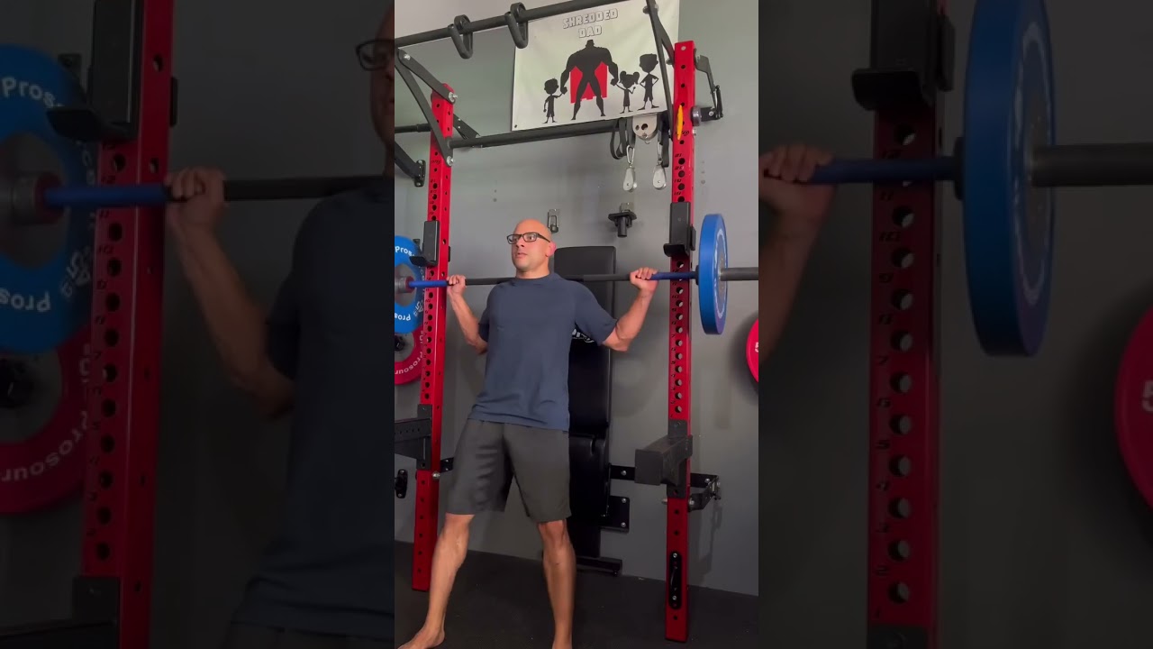 Hack Squat With Barbell (Home Gym Hacks) shorts YouTube