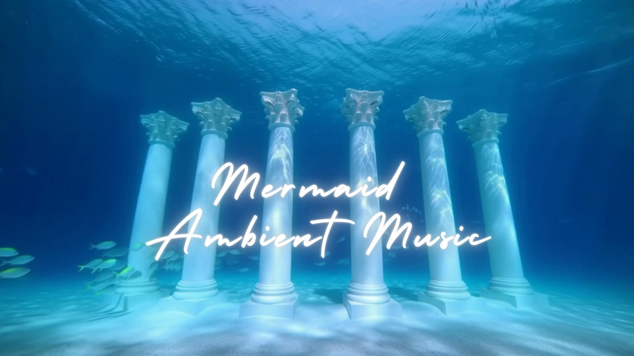 Ancient Mermaid Temple 🏛️ Mystical Underwater Ambient Music for Focus & Deep Meditation