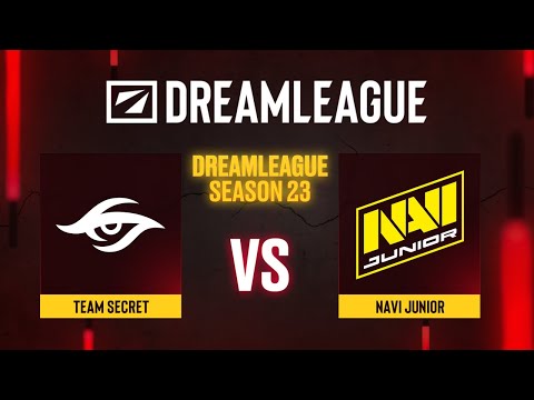 Team Secret проти NAVI Junior | Гра 2 | DreamLeague Season 23 - CQ - WEU
