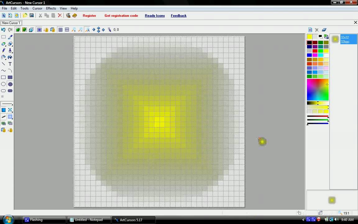 how to use artcursors