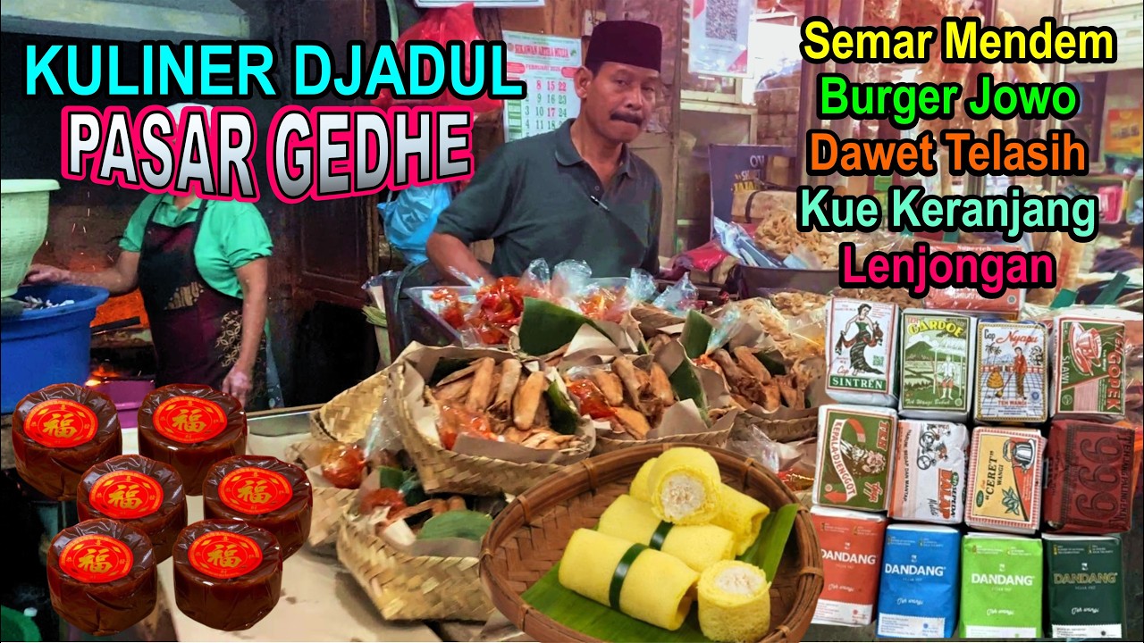 Kuliner Djadul Pasar Gedhe Solo