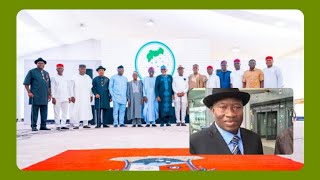 EXCLUSIVE:EX PRESIDENT JONATHAN MEETS SOUTH SOUTH GOVS OVER HIS 2023...BUT SEE WHAT HAPPENED HEAR IT
