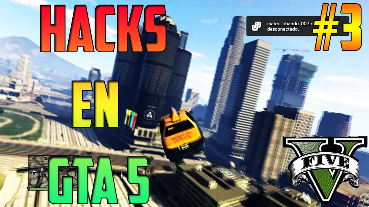HACK GTA 5 1.20 - VOLAR CON UN TAXI COMO UN AVION