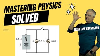 Mastering Physics 23.60 Solved! If the battery in The figure shows a rectangular circuit with two