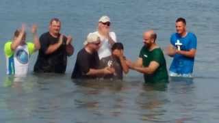 Beach baptism 2015