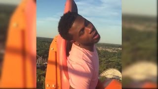 Man Passes Out Multiple Times on Roller Coaster