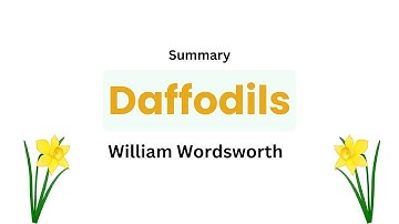 Daffodils summary of class 9th with quotations | daffodils summary 9th class