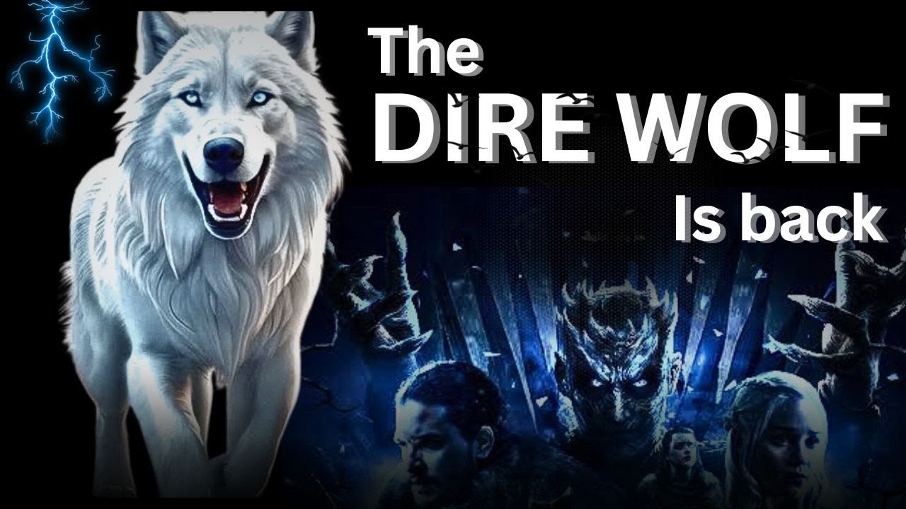 THE DIRE WOLF IS BACK | 12000 YEARS OLD SPECIES RECREATED BY SCIENTISTS | WORLDAFFAIRS