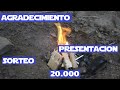 Agradecimientos y presentacion sorteo 20.000 survivaleros