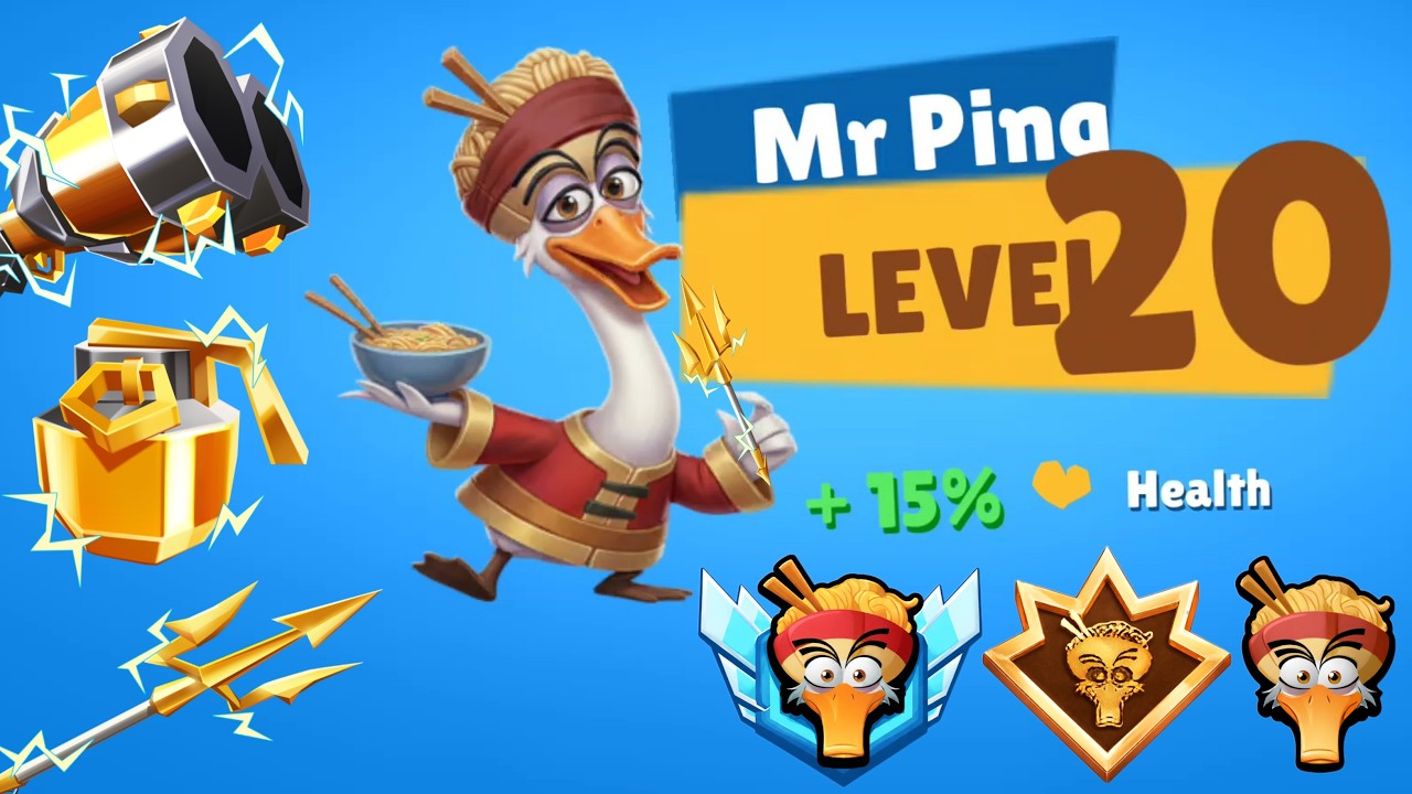 Level 20* Mr Ping is Unstoppable | Zooba x Kung Fu Panda - YouTube
