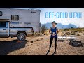 My OFF-GRID CAMP in Utah! | Full Time Truck Camper Living | Overlanding | Van Life