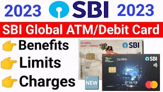 Sbi Global Debit Card Benefits,Limit & Charges Sbi Rupay Global Debit Card Sbi Global Debit Card
