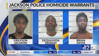 Warrants issued for three teens in Jackson homicide case