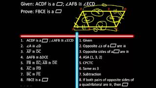 Proving Quadrilaterals are Parallelograms 5.6