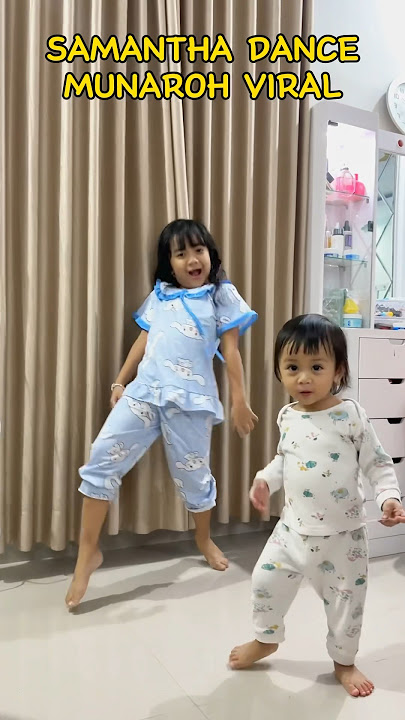 SAMANTHA DANCE MUNAROH VIRAL MUNARO NGAKAK SAMPE NANGIS 🤣