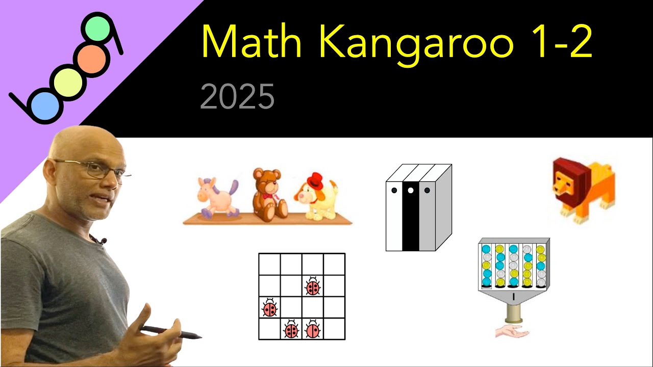 Math Kangaroo Grades 1-2 (2025 Full Solutions)