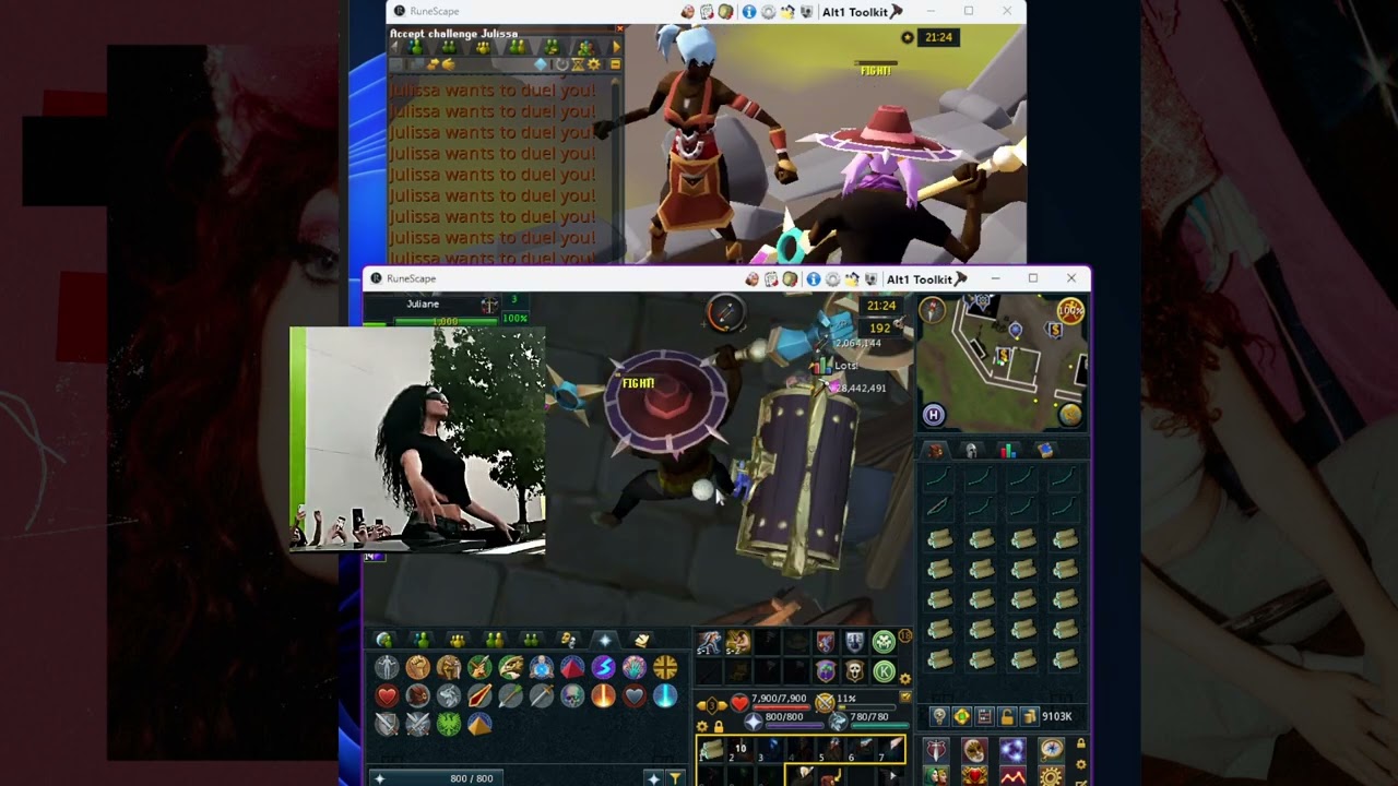 Duelist Cap Boosting Example