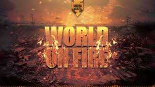 WORLD ON FIRE Instrumental (Sad Reggae Pop | Ukulele Rap Beat) Sinima Beats