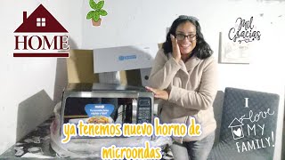 👩‍👧‍👦Estrenando un nuevo horno de microondas✅#home