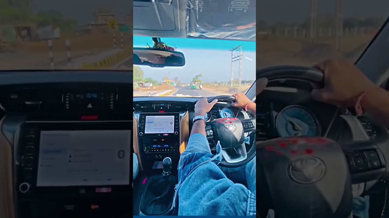 Fortuner 2023 4 2 Manual Delivery On Highway Driving 