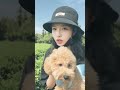 AiMi with her Dog 🐕 │#aimi #amy #trending #viralvideo #beauty #pet #youtubeshorts #shorts
