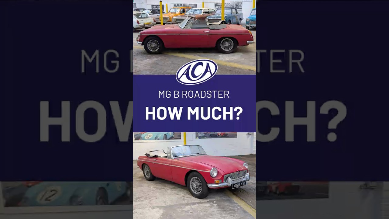 Родстер MG B 1963 года выпуска, один зарегистрированный владелец с момента покупки. 