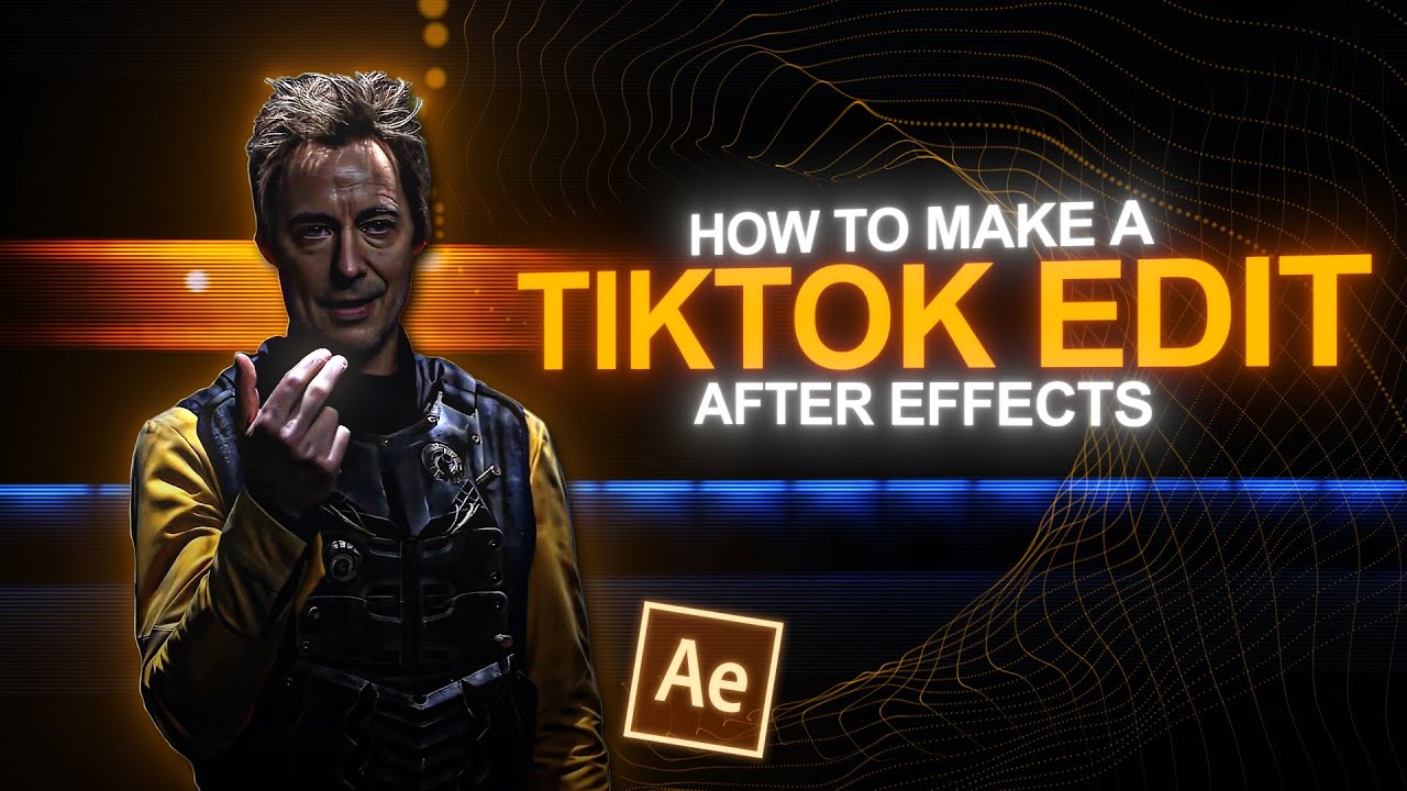TikTok Edit Tutorial I After Effect's Beginner Guide - YouTube