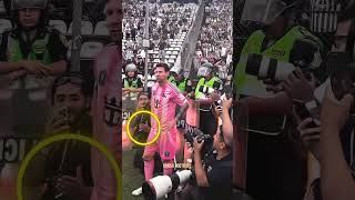 When You Finally Meet the GOAT 🐐✨ | Lionel Messi Fan Moment